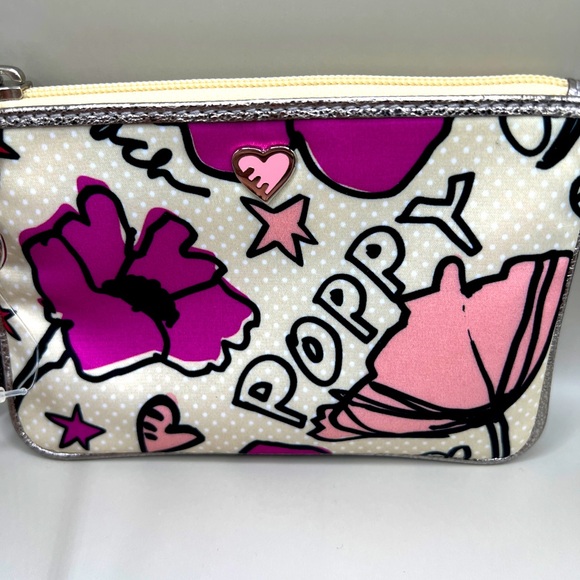 COACH POPPY Floral Wristlet with Metallic Trim | Like New | Retails $105 πΈ - Picture 2 of 6